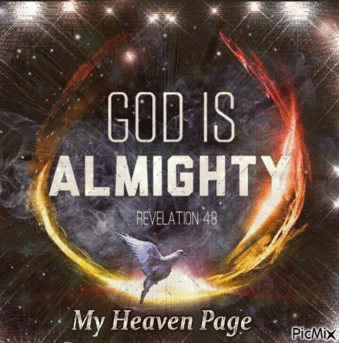 and Is Almighty - GIF animado gratis