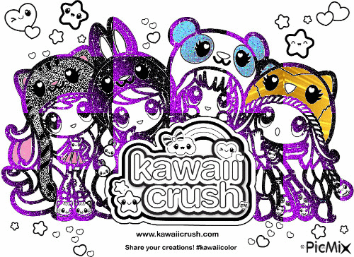 Kawaii Crush - Besplatni animirani GIF