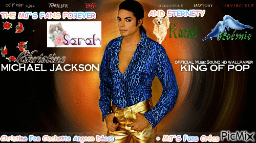 THE MJ'S FANS FOREVER AND ETERNETY - GIF animado gratis