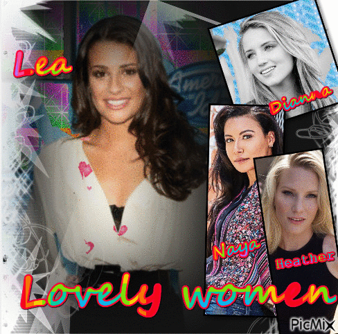 Lovely Glee Women - 無料のアニメーション GIF