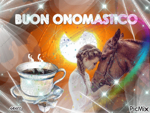BUON ONOMASTICO - Безплатен анимиран GIF