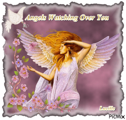 Angels Watching Over You - Free animated GIF