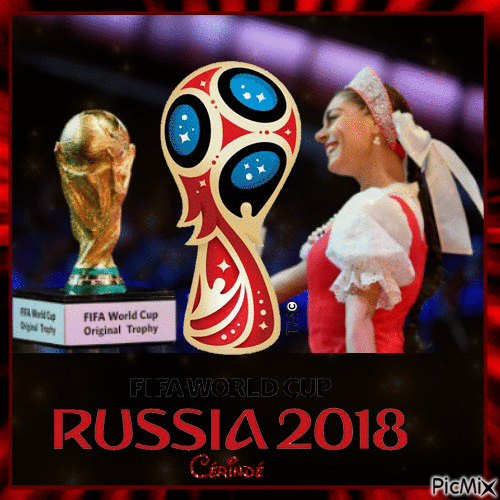 Russia 2018 - Zdarma animovaný GIF