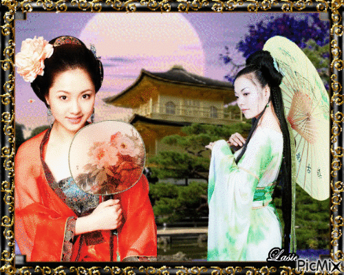 créa asiatique ♥♥♥ - Free animated GIF