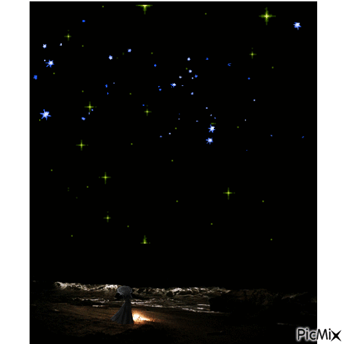 Звёзды - Ingyenes animált GIF