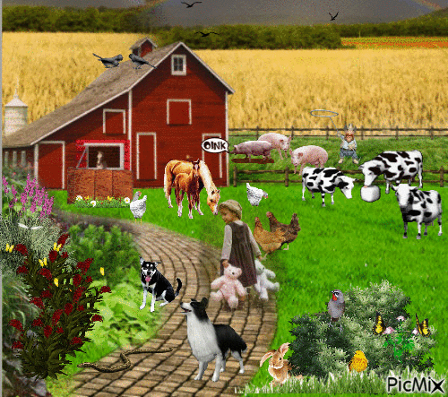 Farm Life - Animovaný GIF zadarmo
