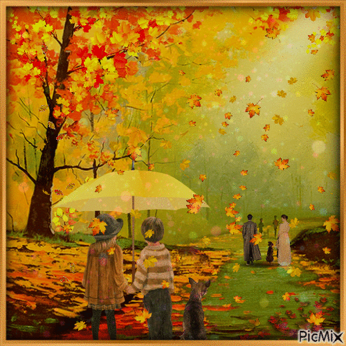 Herbstgruß - Free animated GIF