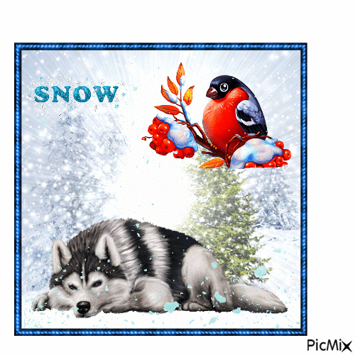 winter time - 免费动画 GIF