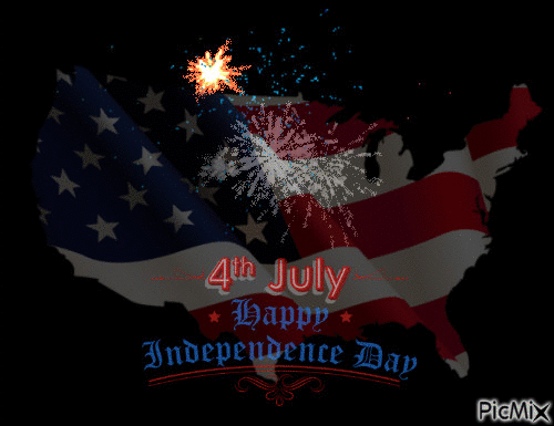 July 4th - Free animated GIF