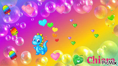 bubble fantasy - GIF animado grátis