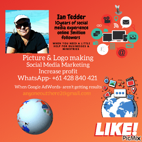 #Ian #Tedder #SocialMediaMarketing - GIF animasi gratis