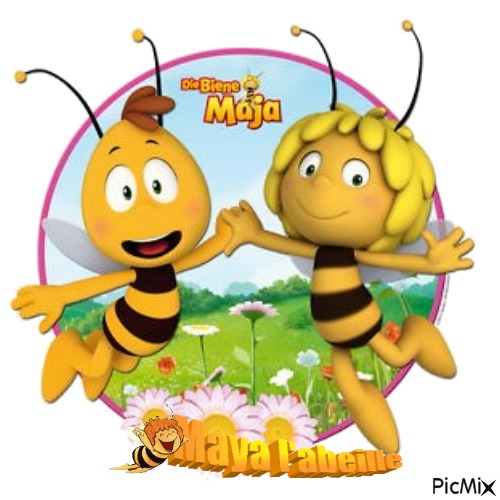Maya l'abeille - nemokama png