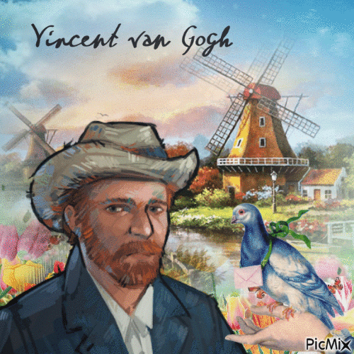 van Gogh - GIF animate gratis