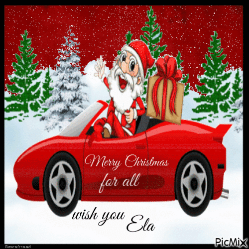 Merry Christmas for all - Ingyenes animált GIF