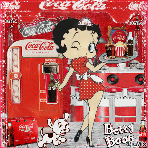 Betty Boop - Darmowy animowany GIF