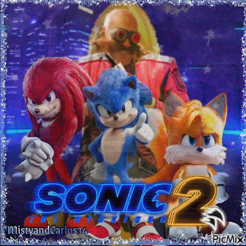 Sonic the Hedgehog 2 - GIF เคลื่อนไหวฟรี
