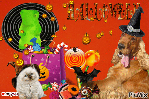 halloween LENON - Zdarma animovaný GIF