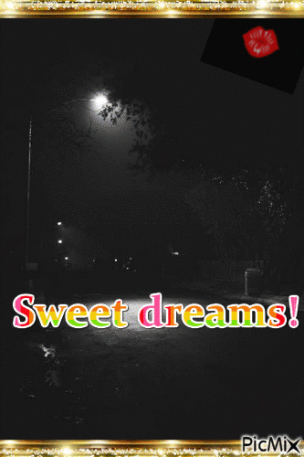 Sweet dreams! - Bezmaksas animēts GIF