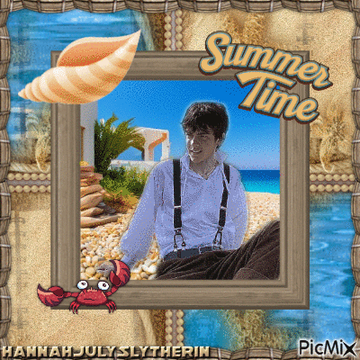 [♦]Summer time with Skandar Keynes[♦] - GIF animé gratuit