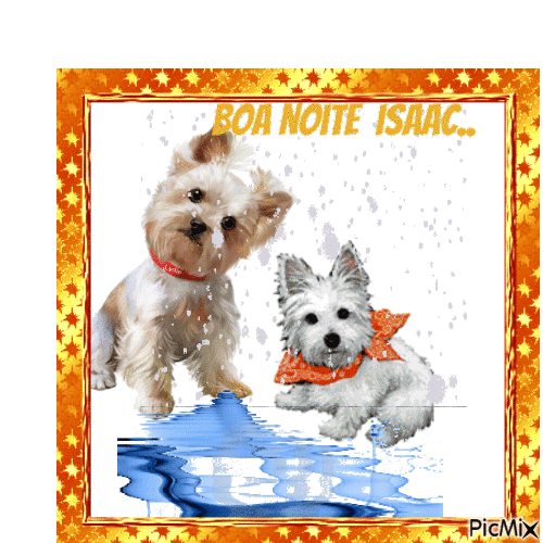 cachorrinhos na  neve - 無料のアニメーション GIF
