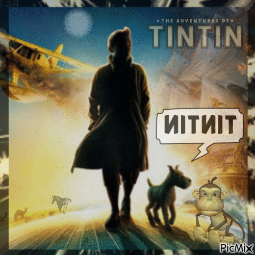 tintin !!! - Zdarma animovaný GIF