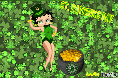 St Patrick's Day - GIF animado grátis