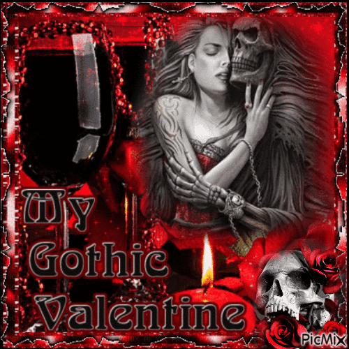 Valentine of death - GIF animé gratuit