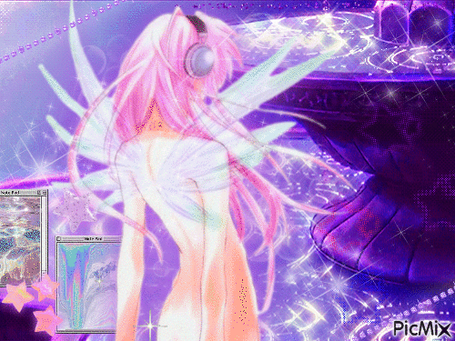 cyber fairy - Бесплатный анимированный гифка
