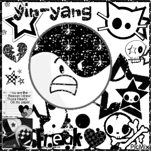 yinyang <3 - Gratis animerad GIF