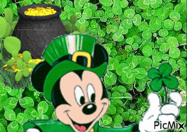 Happy St Patrick's Day 2018 - Animovaný GIF zadarmo