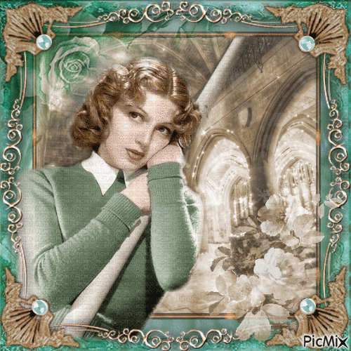 Lana Turner, Actrice américaine - Ingyenes animált GIF