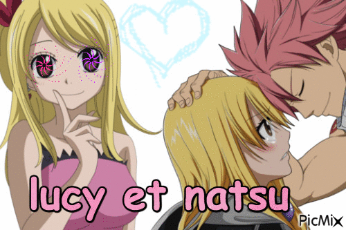 lucy et natsu - 無料のアニメーション GIF