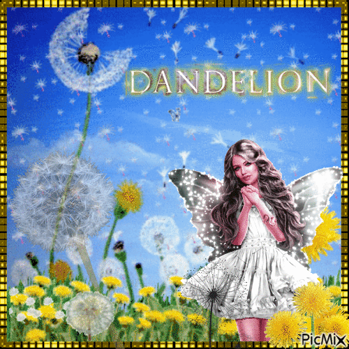 Dandelions - Fantasy - Бесплатный анимированный гифка