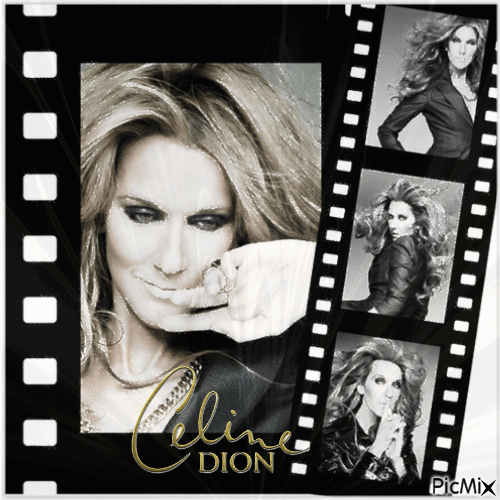 Céline Dion - Darmowy animowany GIF