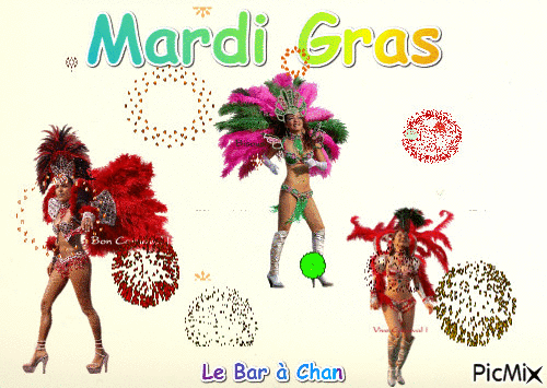 mardi gras - Darmowy animowany GIF