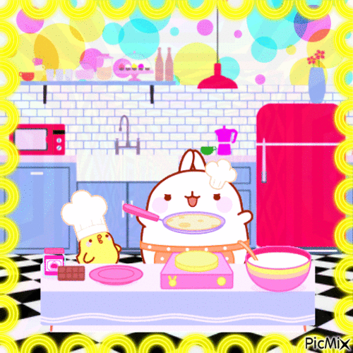 Cooking Lessons with Molang & Piu Piu