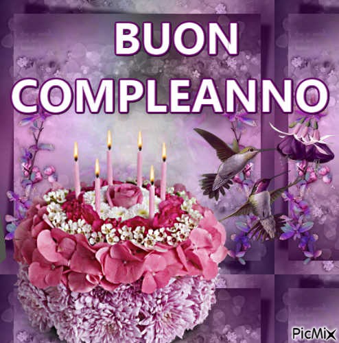 BUON COMPLEANNO - darmowe png