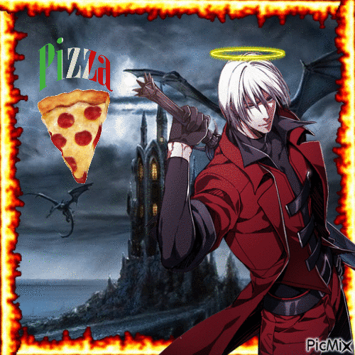 Dantes Pizza - GIF animate gratis