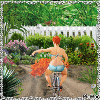 bike ride - Nemokamas animacinis gif