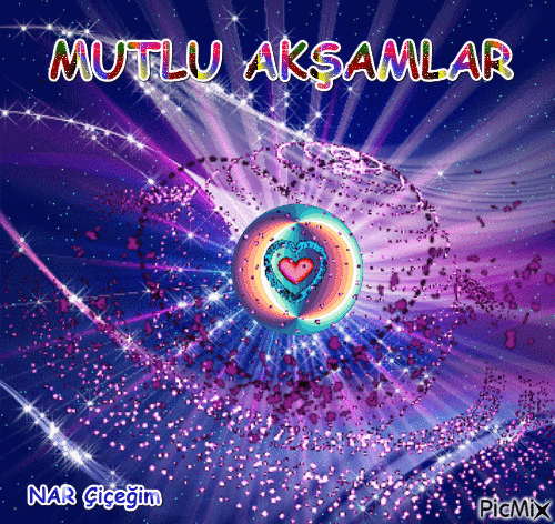 MUTLU AKŞAMLAR - Бесплатный анимированный гифка
