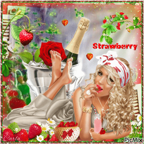 Strawberry - 免费动画 GIF