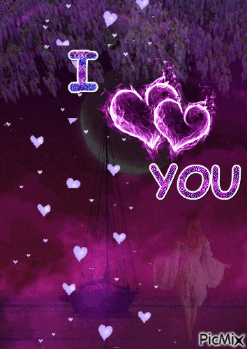 I Love You - GIF animé gratuit