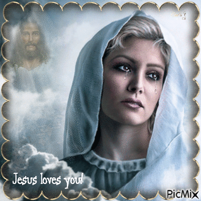 Jesus Loves You - Gratis geanimeerde GIF