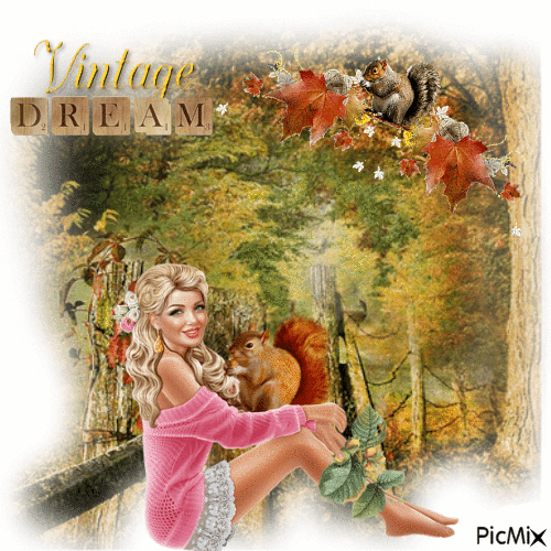Vintage Dream - Δωρεάν κινούμενο GIF