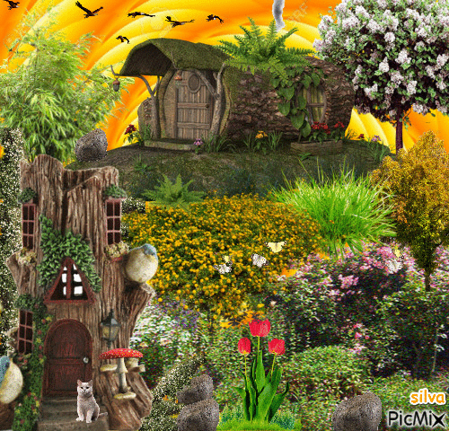jardim - Darmowy animowany GIF