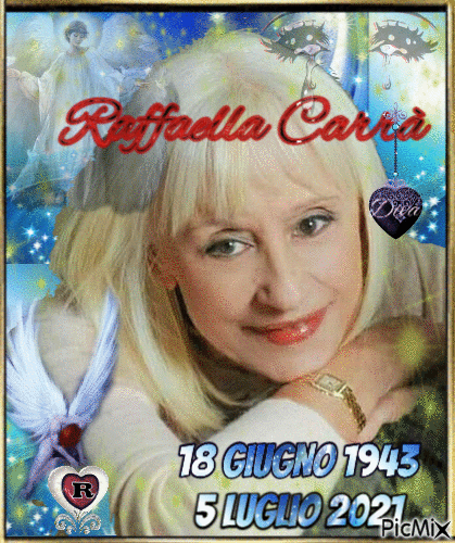 Raffaella Carrà - Ingyenes animált GIF