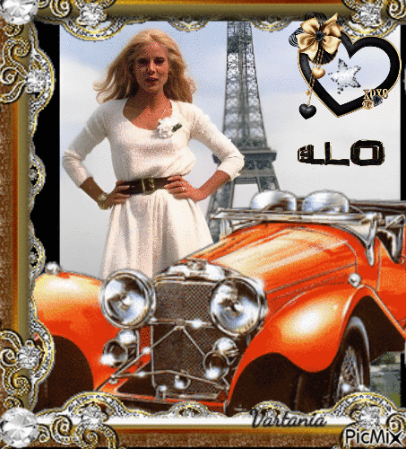Sylvie à Paris - GIF animado grátis