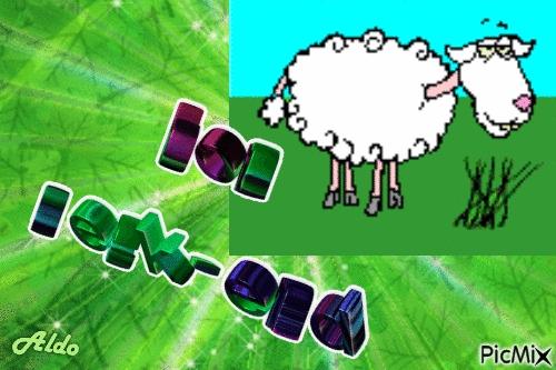 mouton - GIF animasi gratis