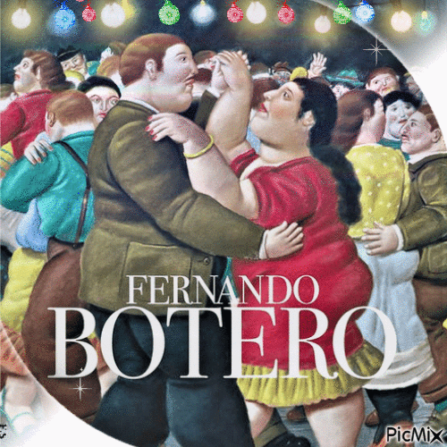 Fernando Botero - Darmowy animowany GIF