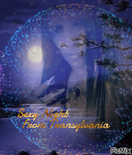 Night With A Vampire - Ingyenes animált GIF
